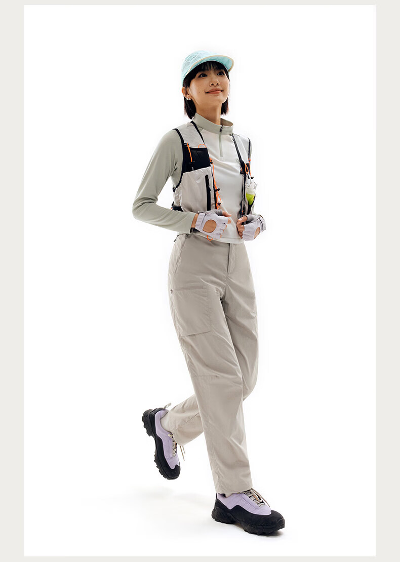 TECTOP Casual Pants Unisex Spring Summer Water-Repellent Breathable Quick-Dry Hiking Trousers 23